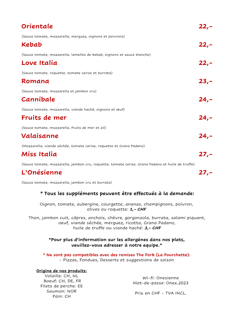 Brasserie Onesienne Photo Menu 8