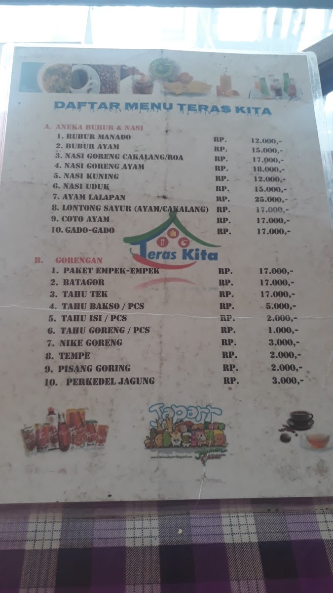 TERAS KITA Cafe & Restaurant Photo Menu 4