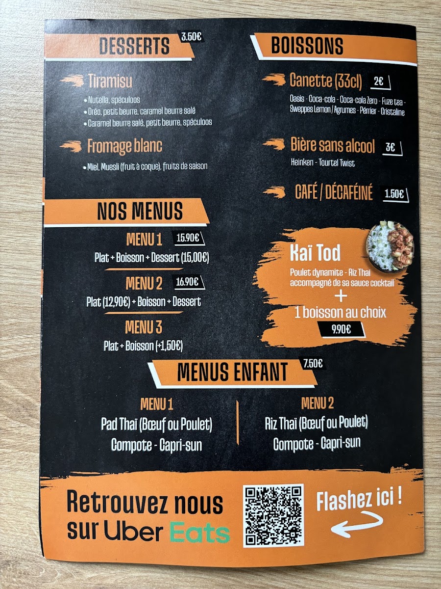 Thaï&vous Photo Menu 7