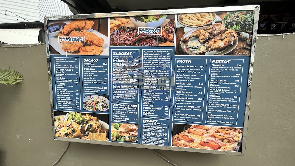 Bondi Aussie Bar & Grill, Chaweng Photo Menu 6