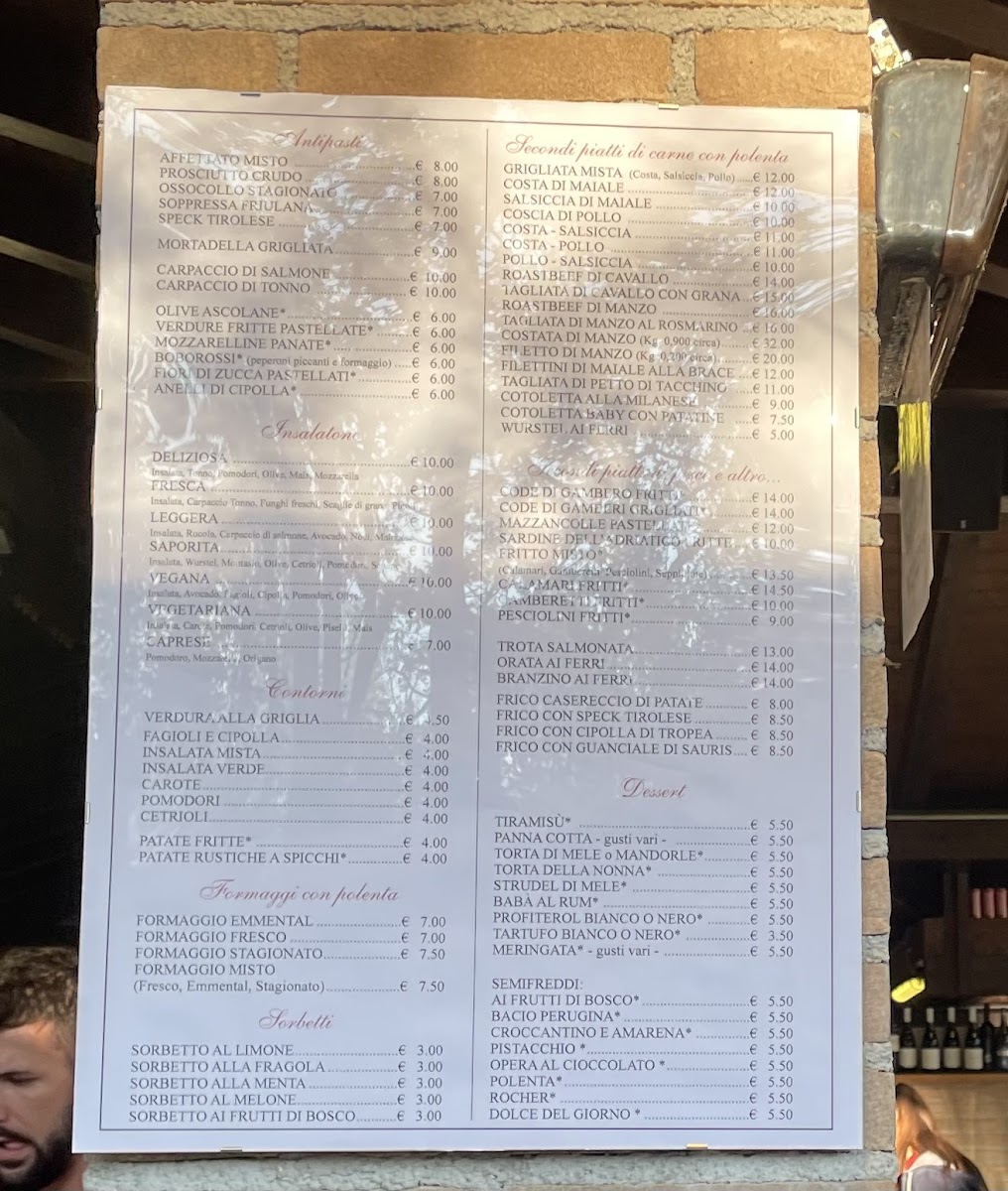 Trattoria Al Fiume Da Pippo - Estiva Photo Menu 5
