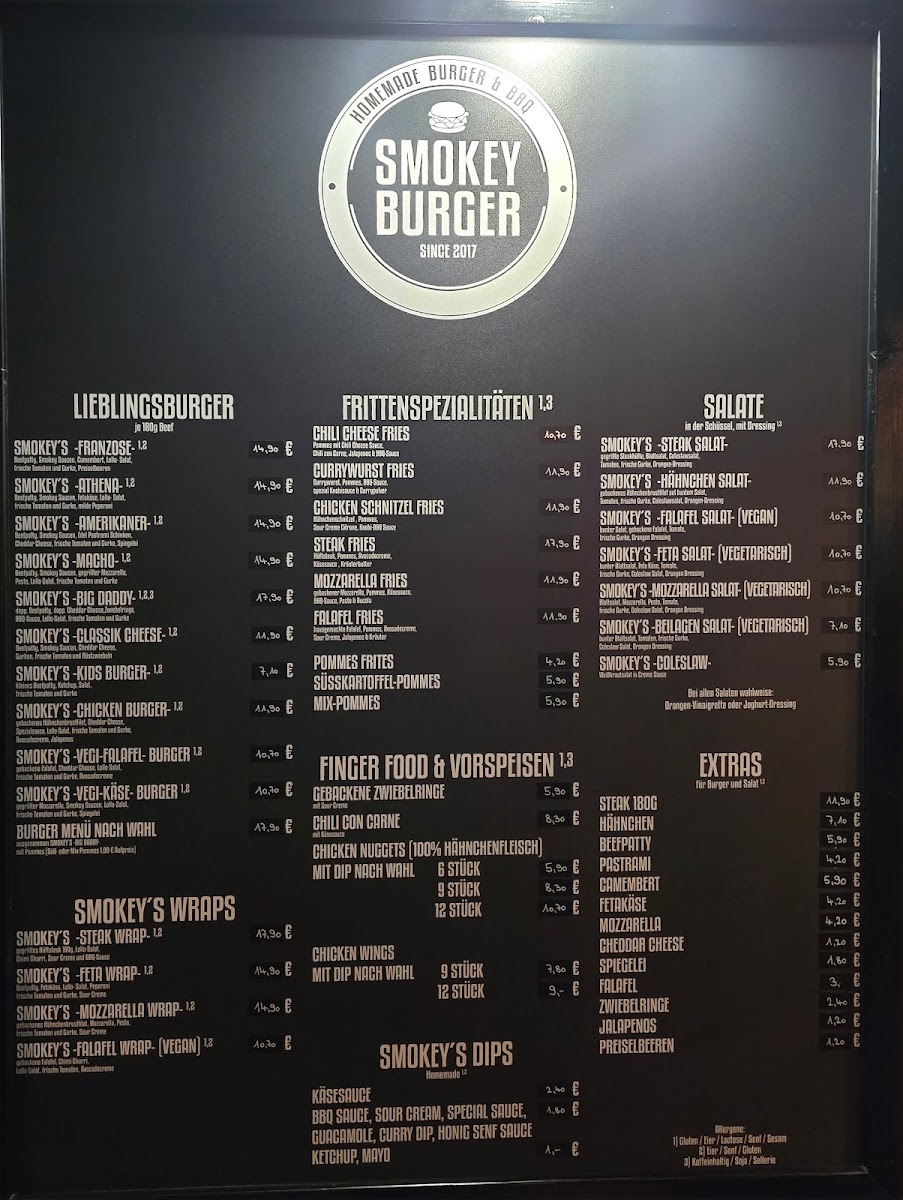 Smokey Burger Uelzen Photo Menu 2