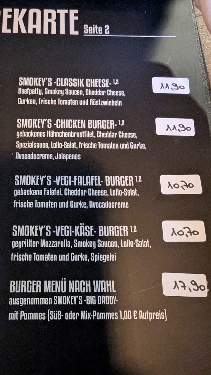 Smokey Burger Uelzen Photo Menu 4