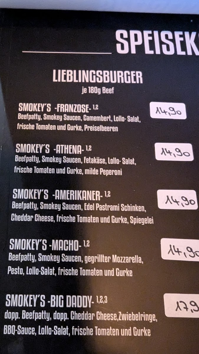 Smokey Burger Uelzen Photo Menu 6