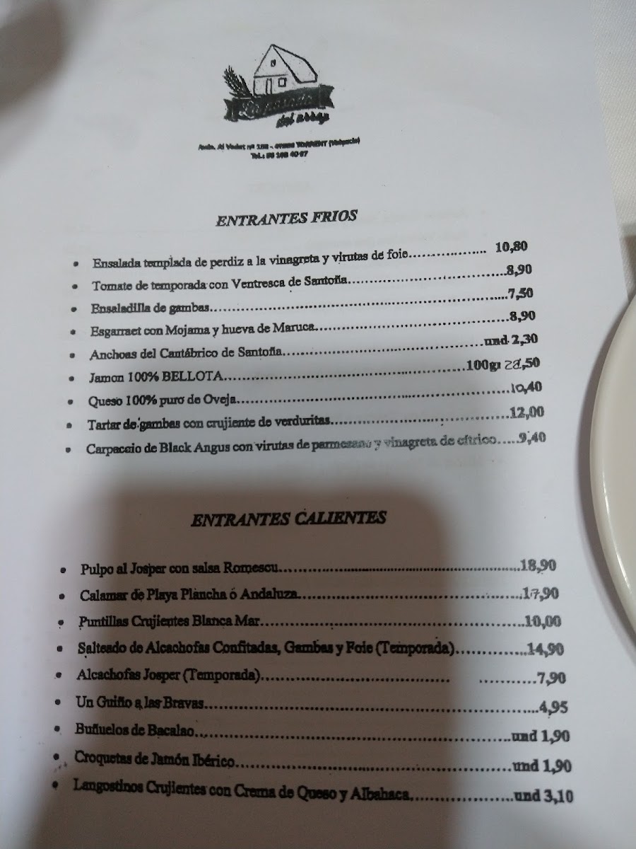 La Posada Del Arroz Photo Menu 9