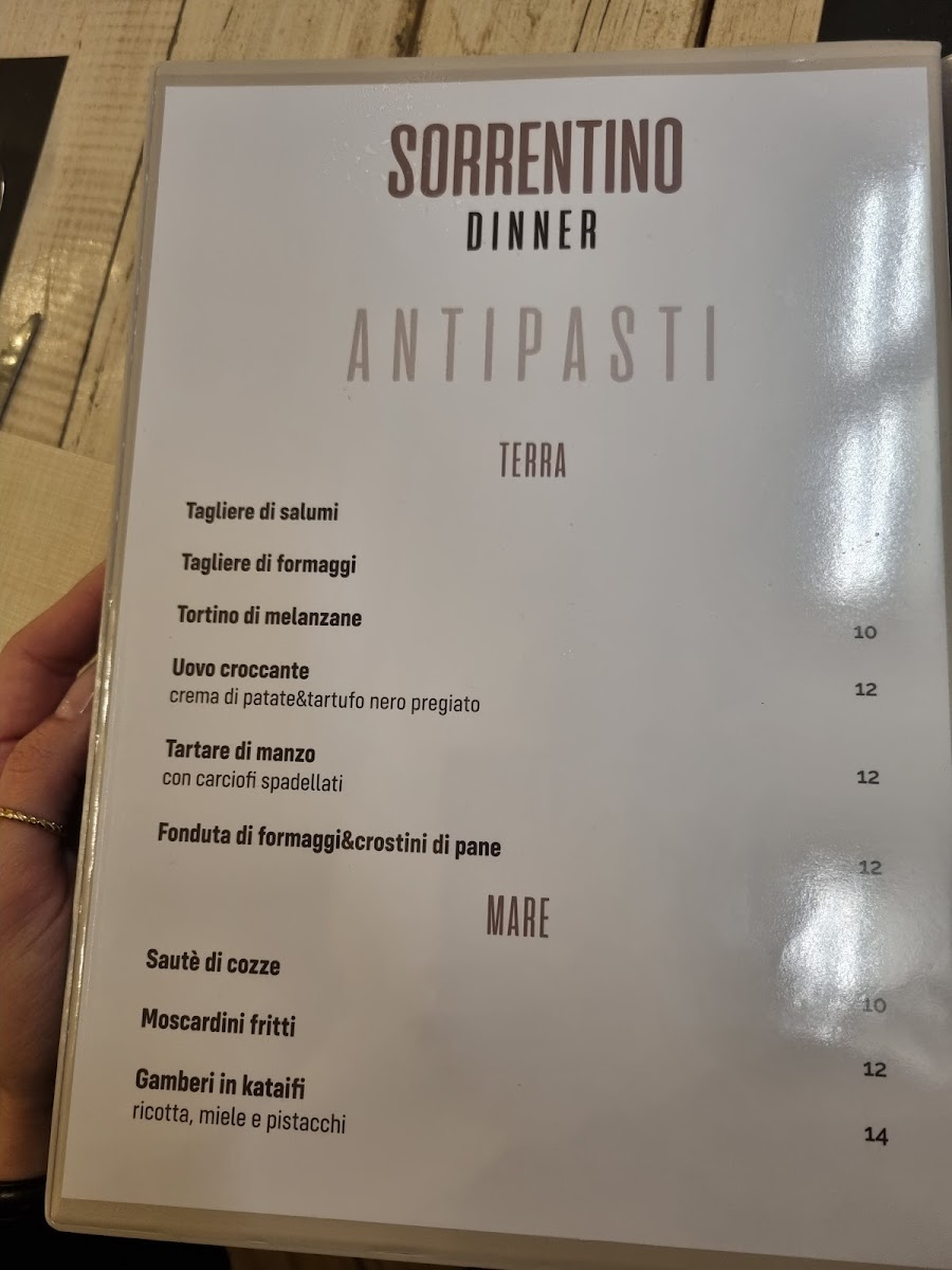 Sorrentino Restaurant Photo Menu 10