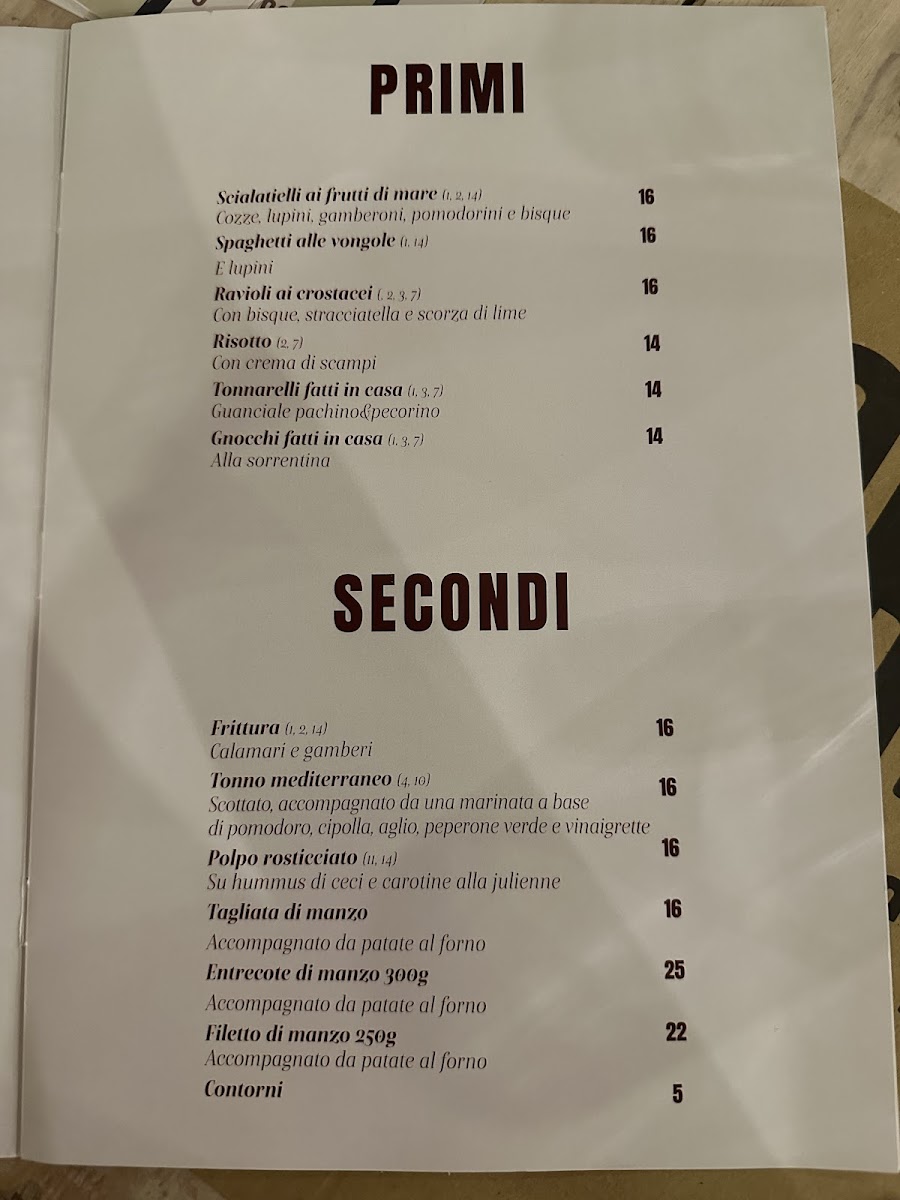 Sorrentino Restaurant Photo Menu 3