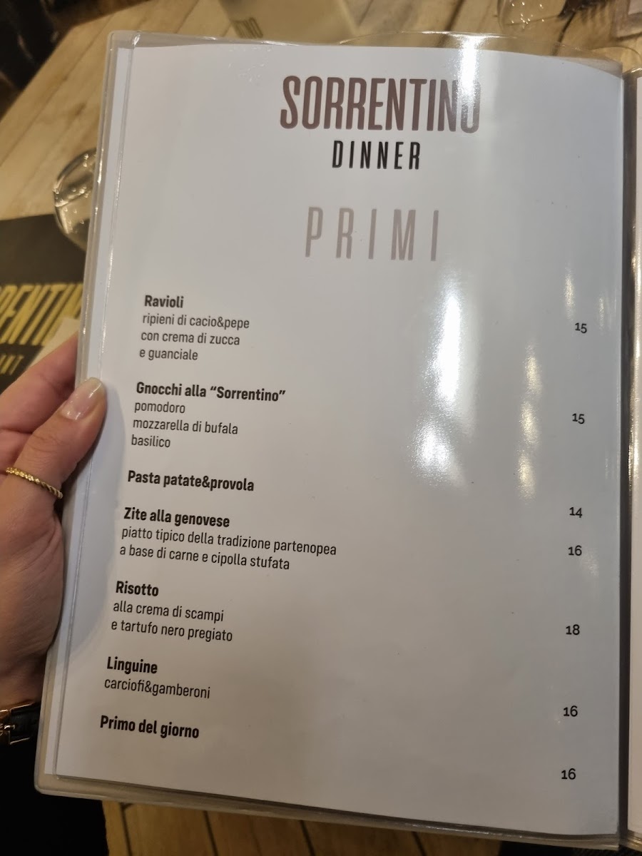 Sorrentino Restaurant Photo Menu 8