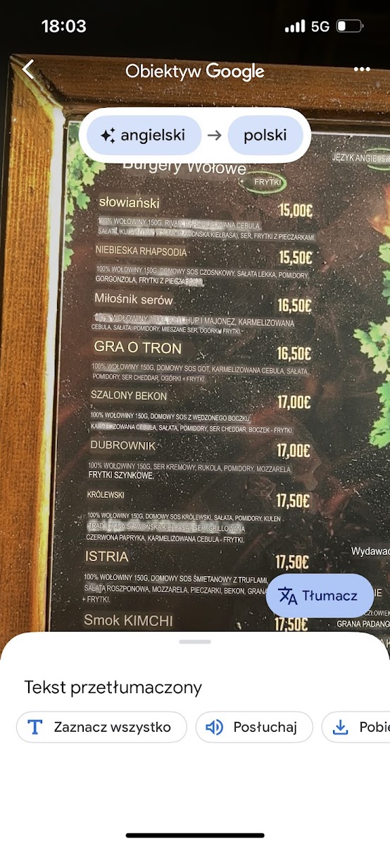 GreenGarden - Burger Bar Photo Menu 10