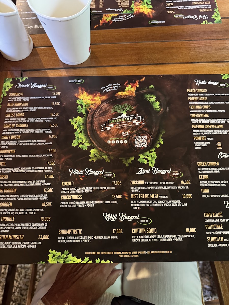 GreenGarden - Burger Bar Photo Menu 8