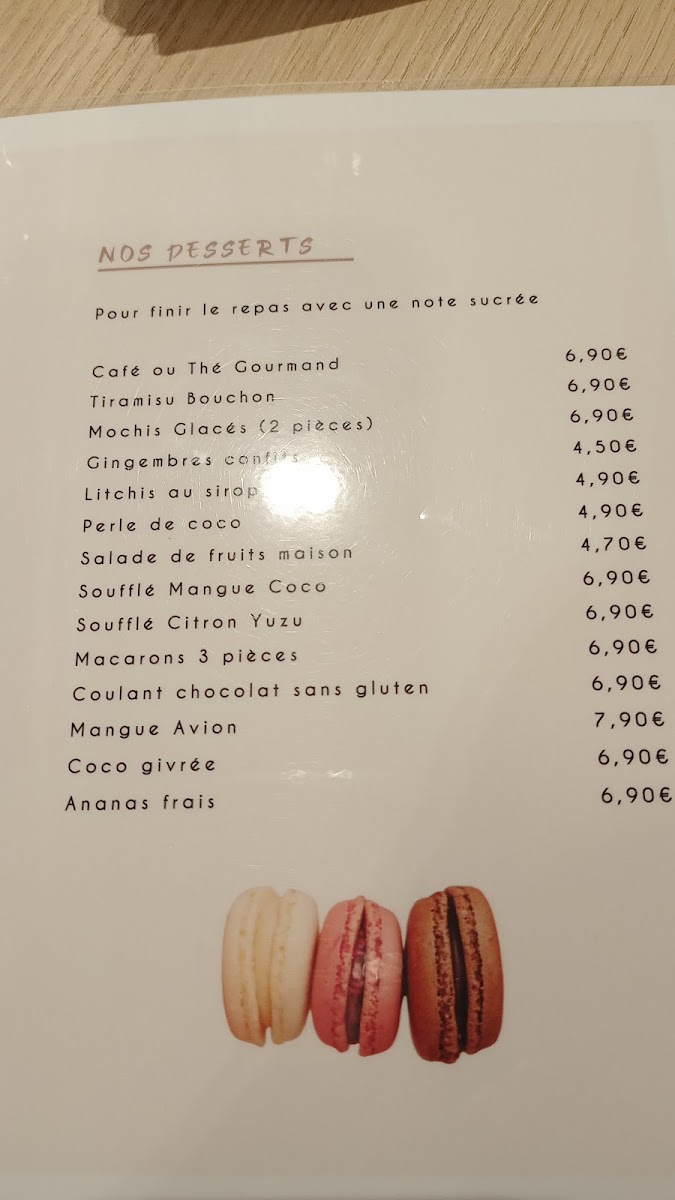 Washoku Sushi Blagnac Photo Menu 2