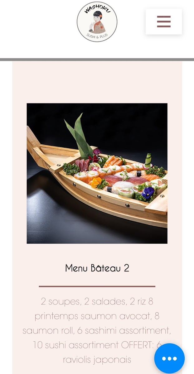 Washoku Sushi Blagnac Photo Menu 4