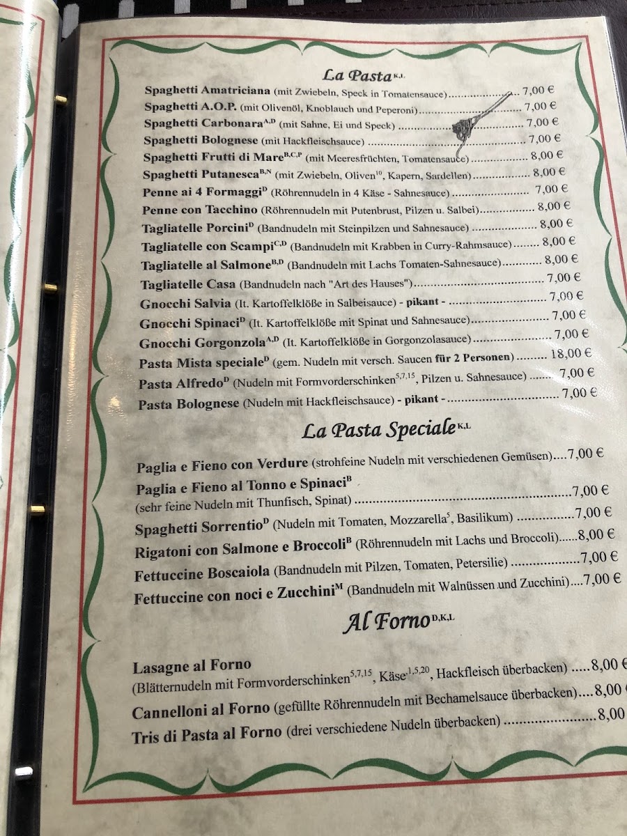 L’arcobaleno Photo Menu 10