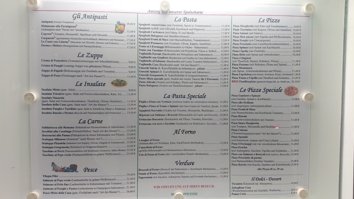L’arcobaleno Photo Menu 2
