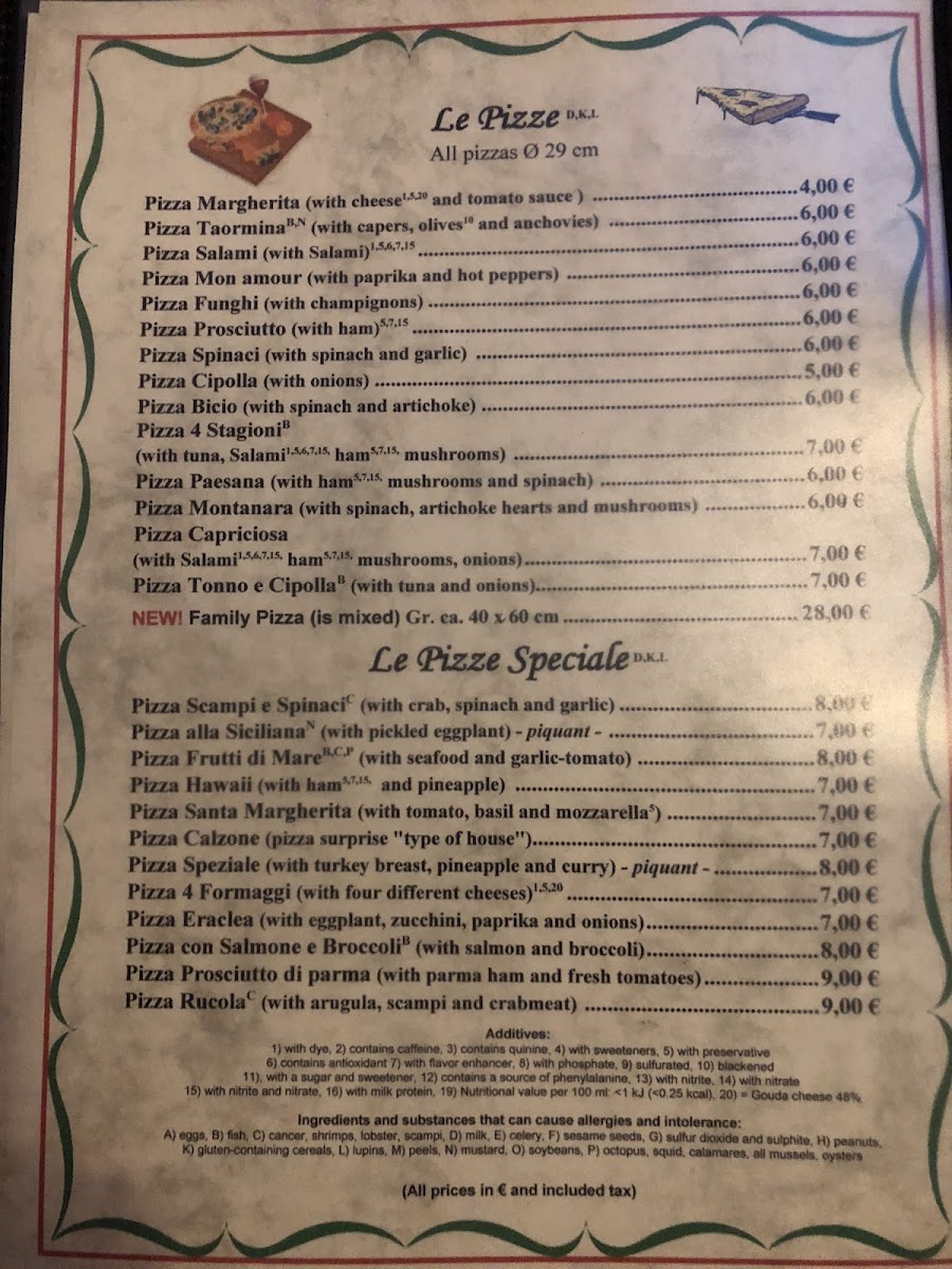 L’arcobaleno Photo Menu 9