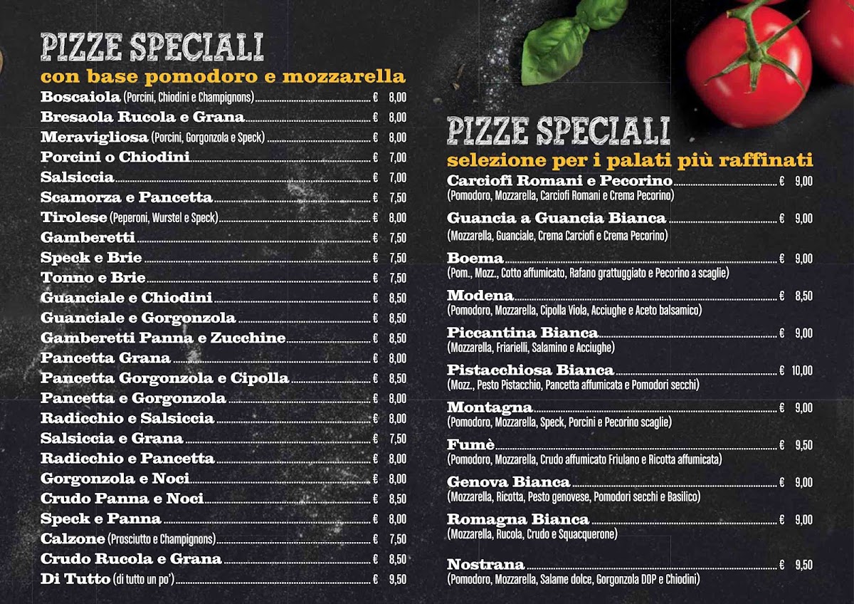 Pizzeria La Pizzeria Photo Menu 1