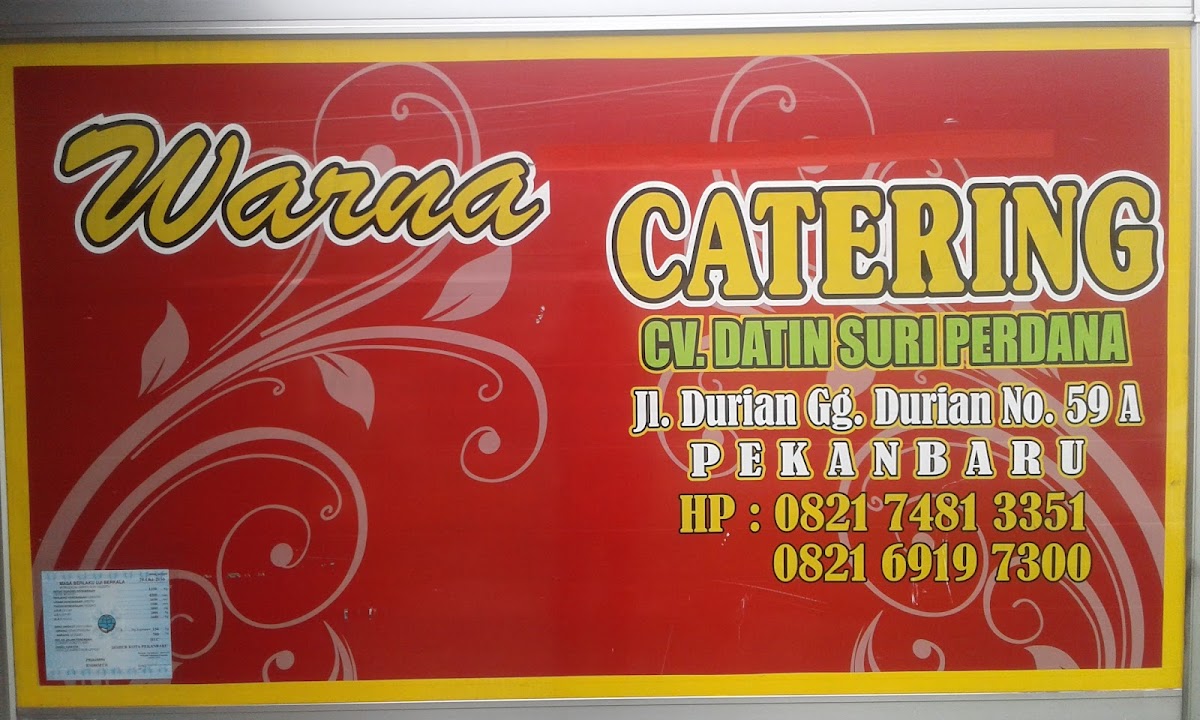 Warna Catering Photo Menu 1