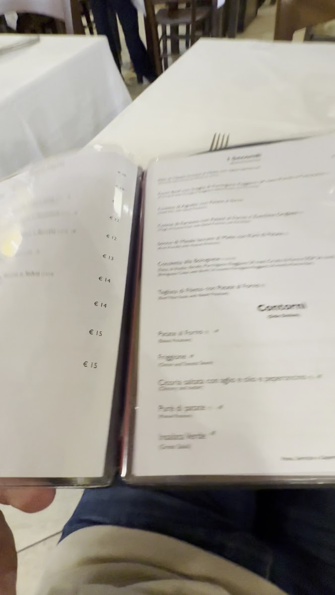 Trattoria Buca di San Francesco Photo Menu 4