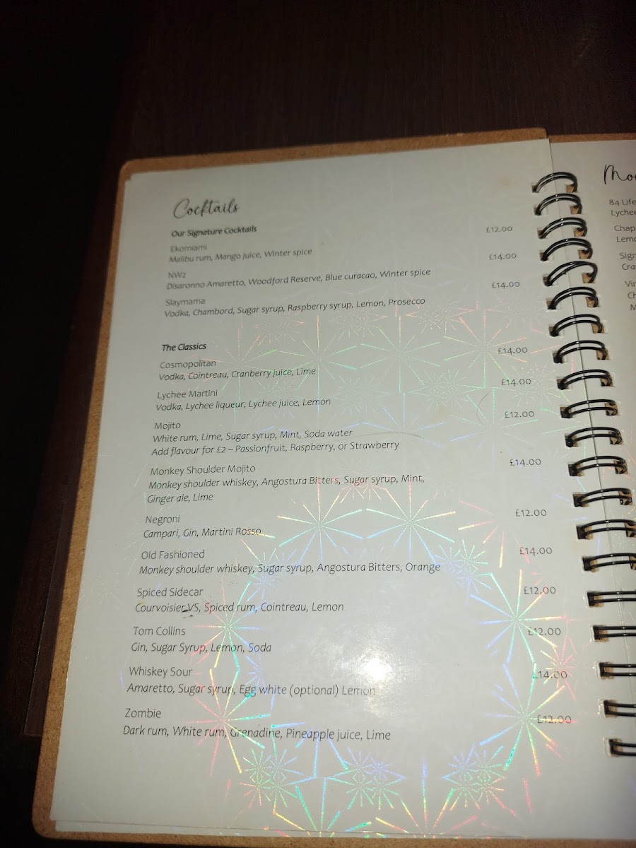 84 West Brasserie & Grill Photo Menu 7