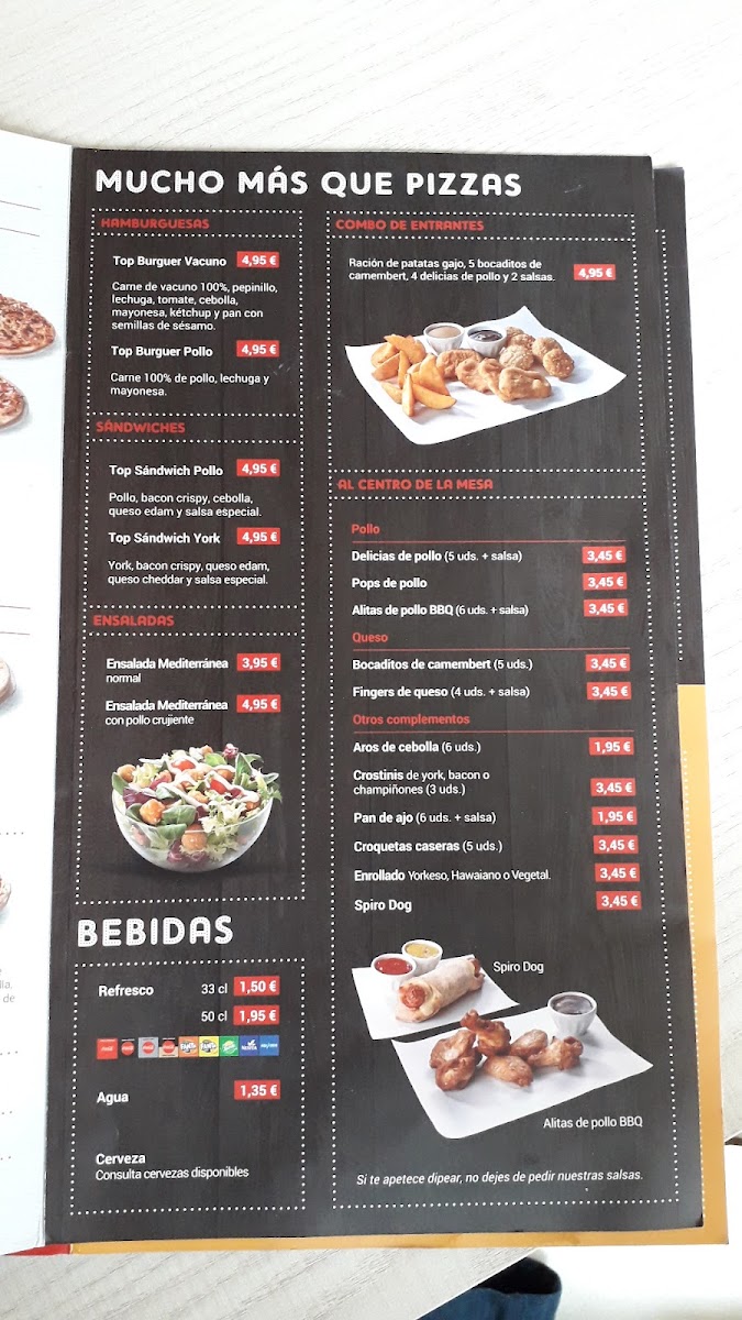 Telepizza Palencia, DD.HH. - Comida a Domicilio Photo Menu 1