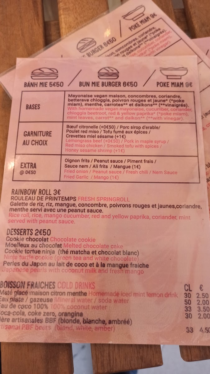 Banh MiaM Photo Menu 6