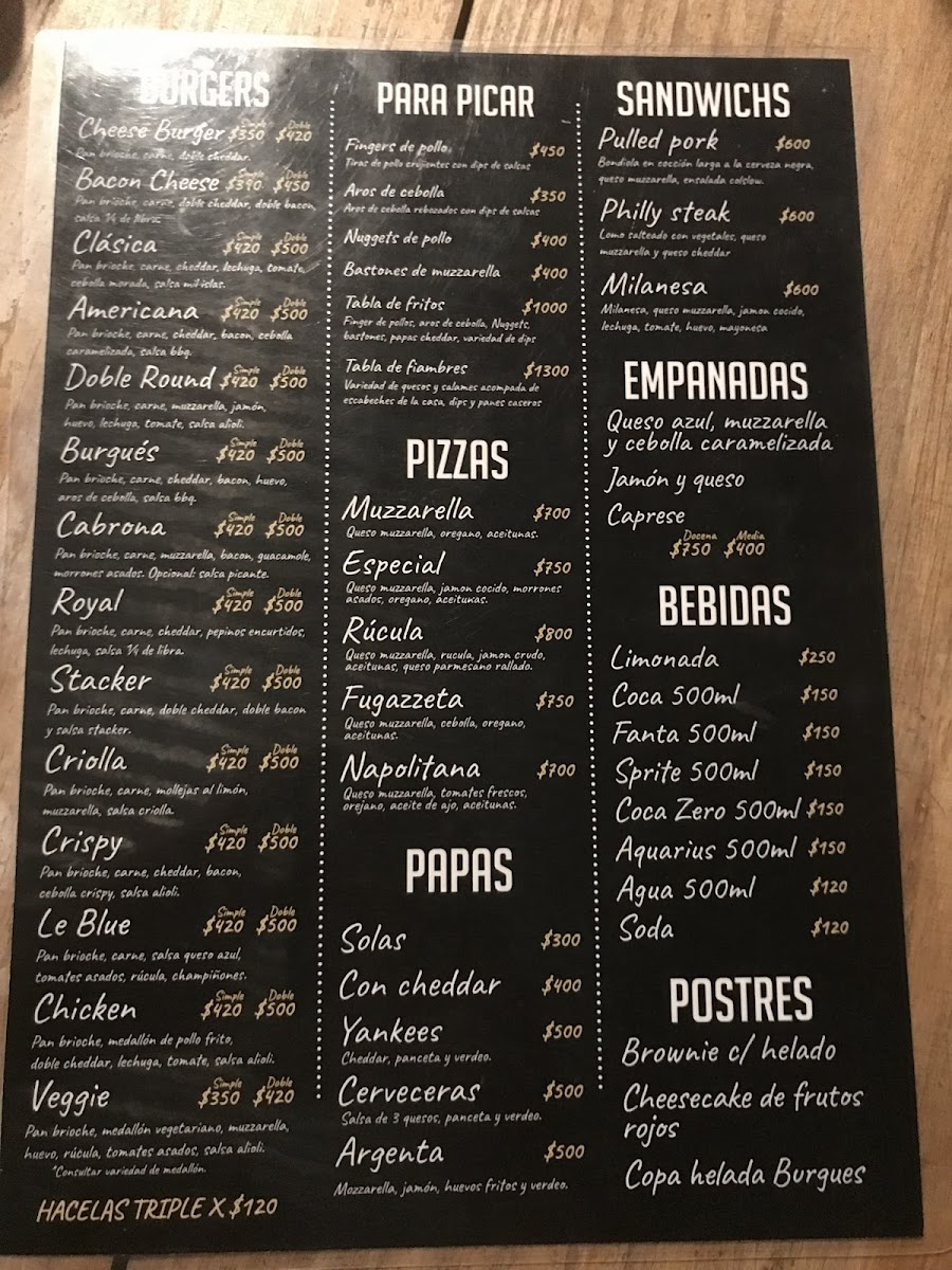 El Burgues Food & Beer Photo Menu 1