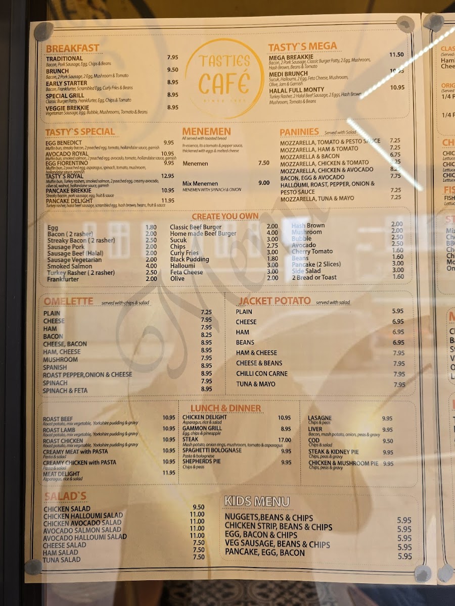 Tasties Cafe Photo Menu 5