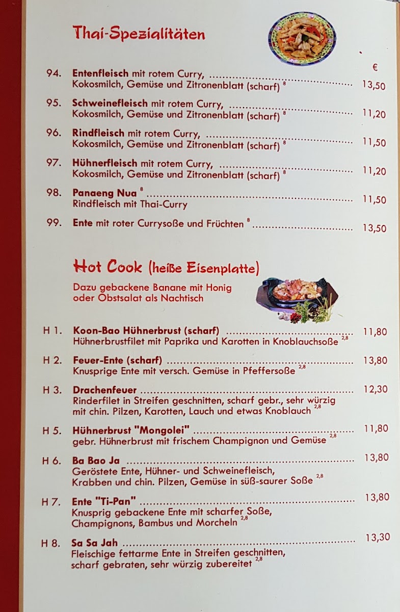 China Restaurant Mongolian Barbeque Photo Menu 7