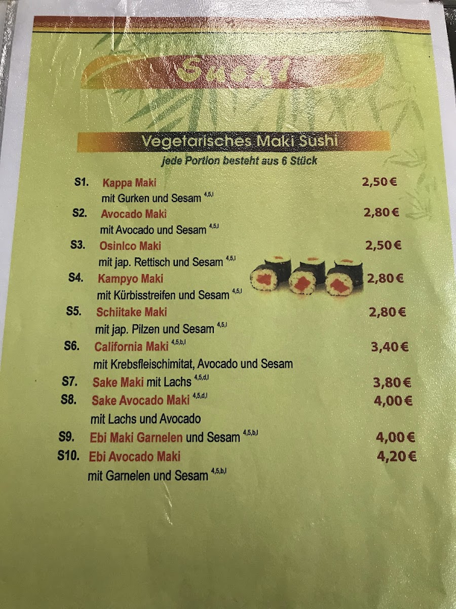 Asia Drachen Phönix Erfurt Photo Menu 7