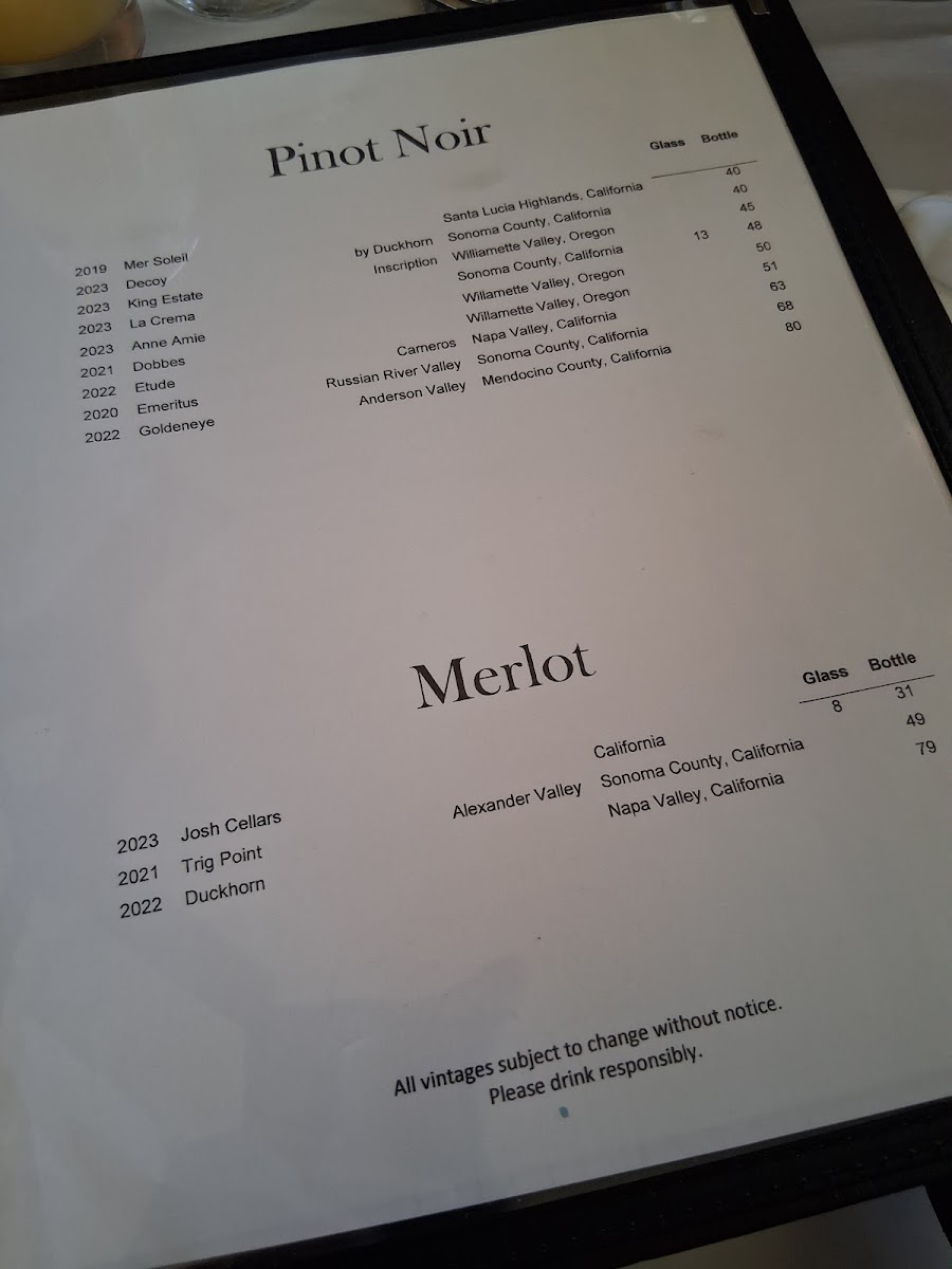 Crescent City Steak House Photo Menu 3