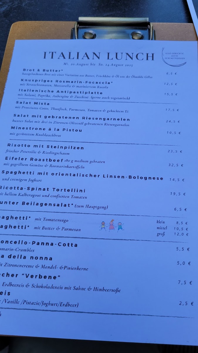Verbene Bistro Photo Menu 1