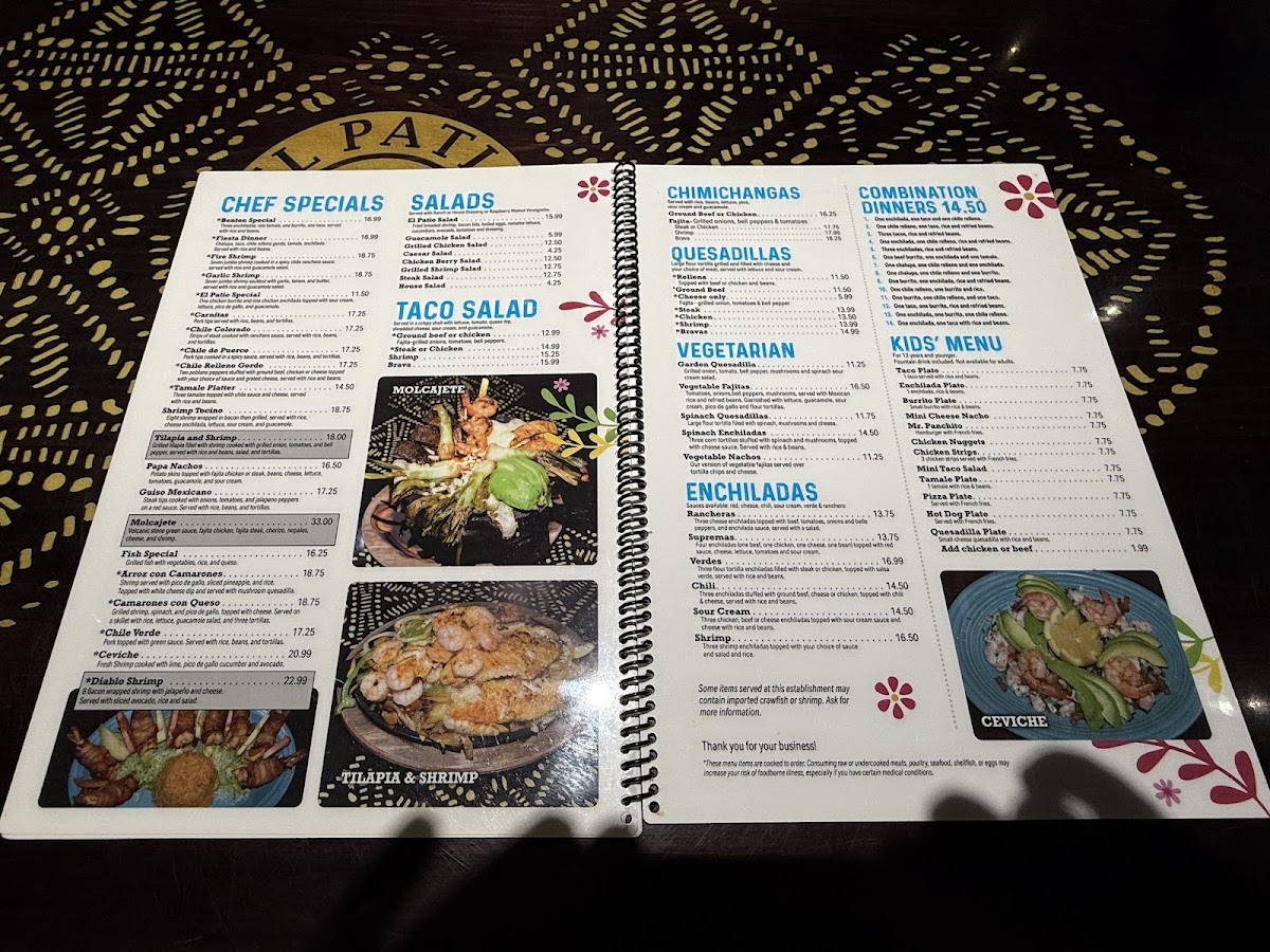 EL PATIO BAR & GRILL Photo Menu 2