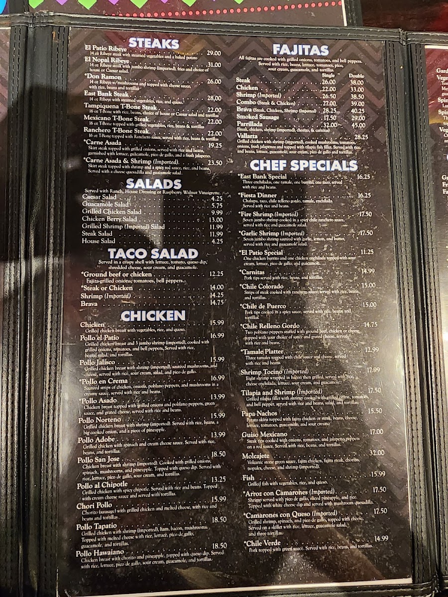 EL PATIO BAR & GRILL Photo Menu 4