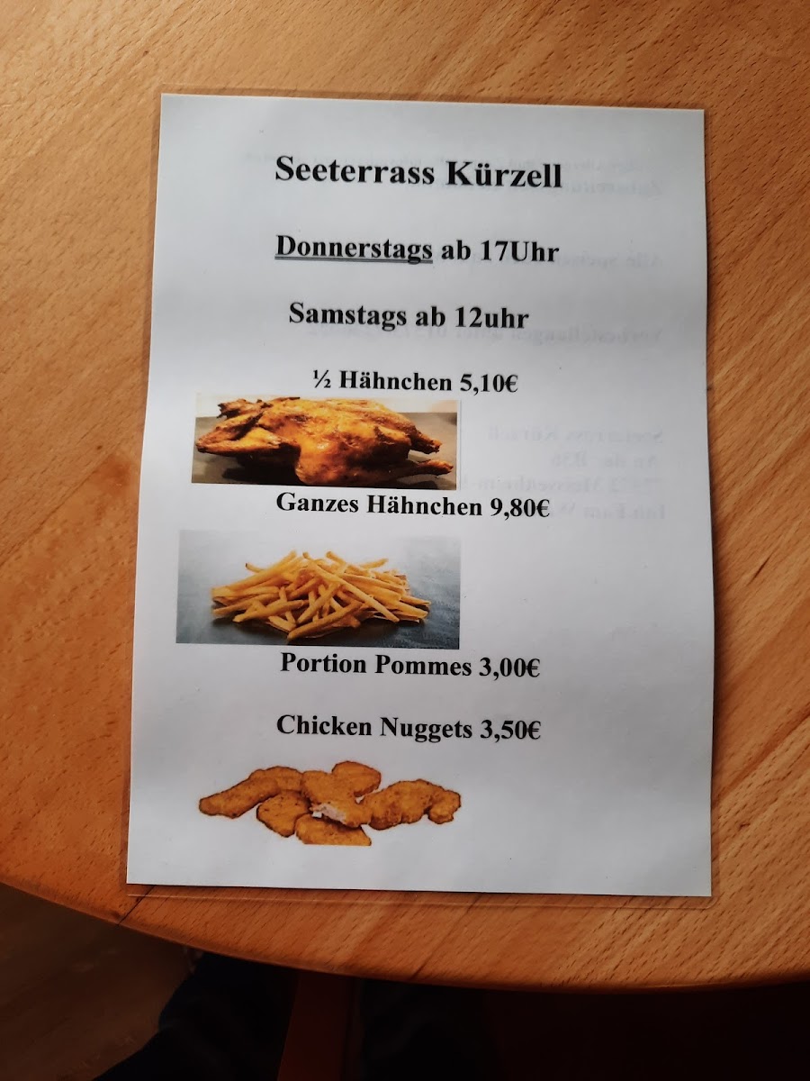 Seeterasse Kürzell Photo Menu 1