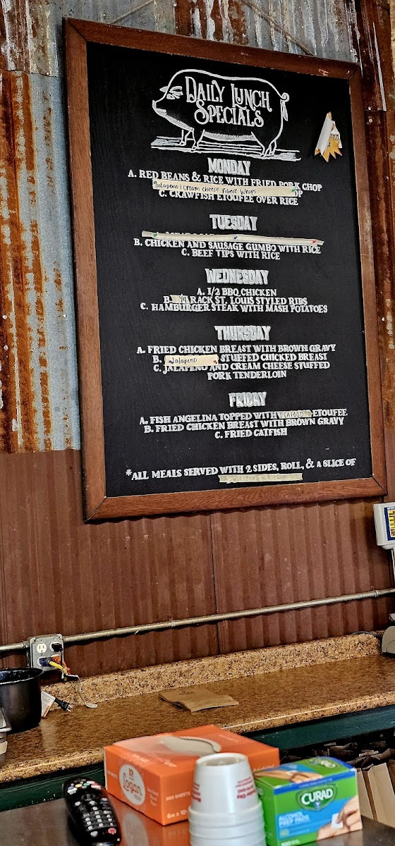 Bergeron's Boudin & Cajun Meats Photo Menu 2