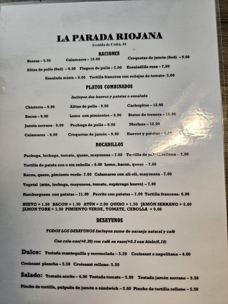 Cafetería 'La parada riojana' Photo 5