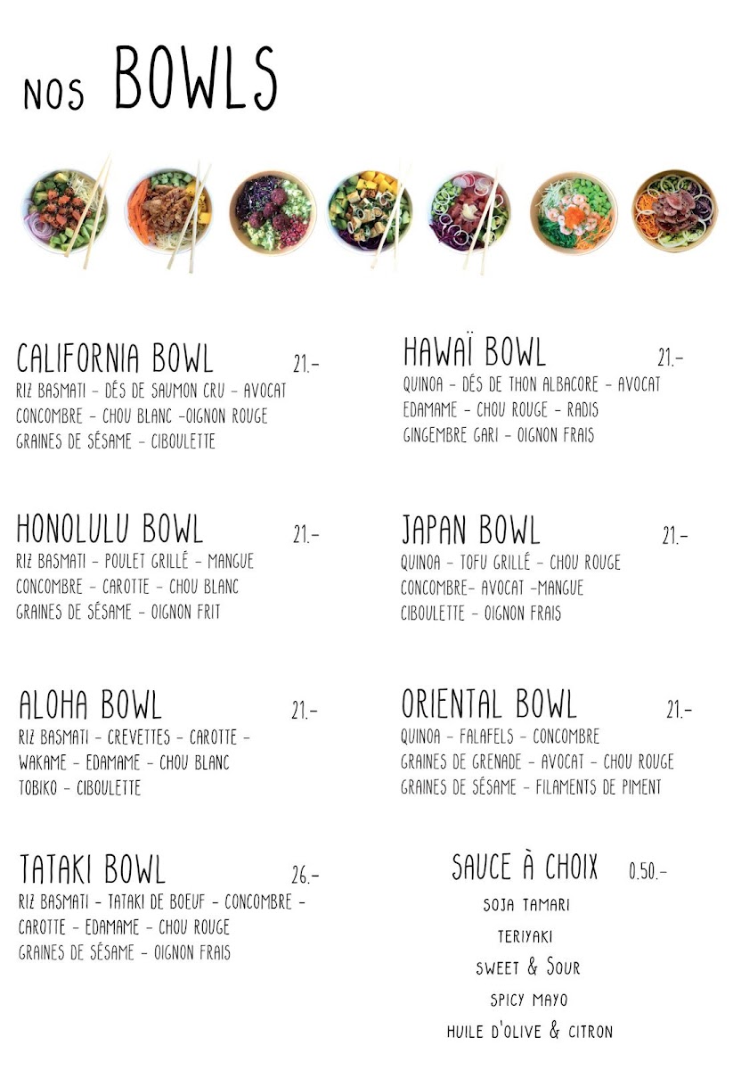 Happy Bowl Yverdon Photo Menu 4