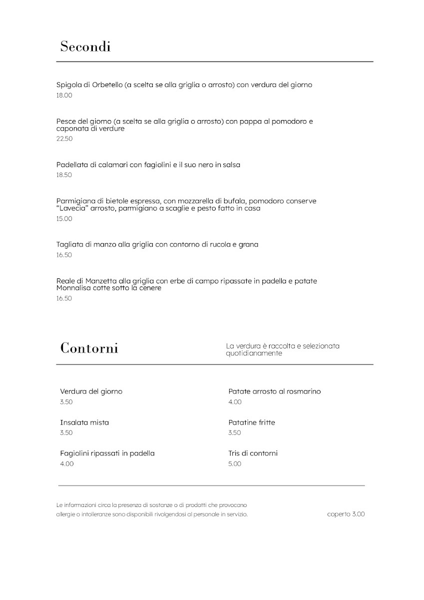 Il Dongione Ristorante Photo Menu 1
