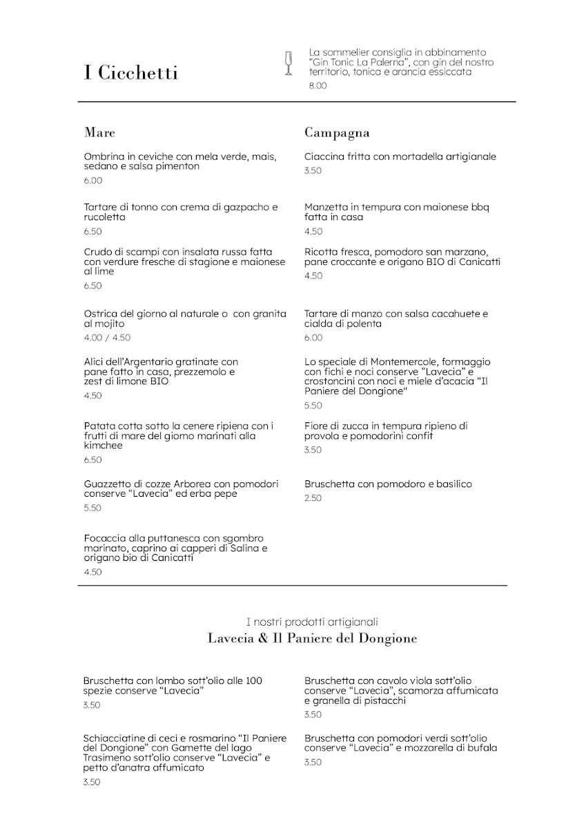 Il Dongione Ristorante Photo Menu 3