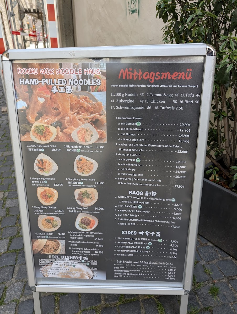 Donau Wok Photo Menu 1