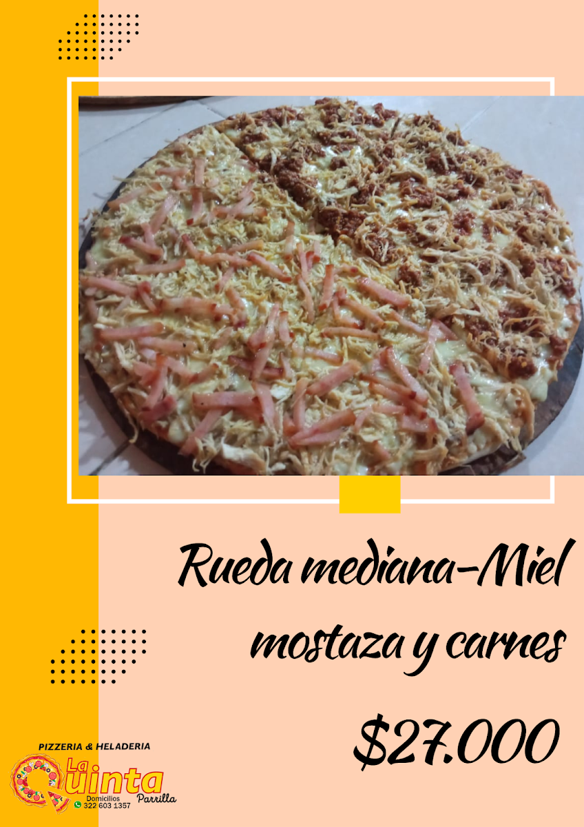 Pizzeria y Heladería La Quinta Photo Menu 3