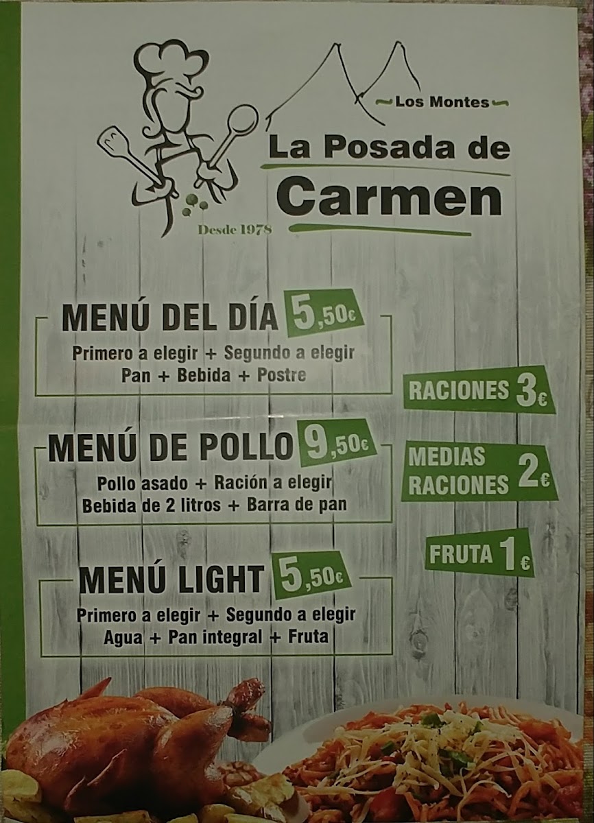 La Posada de Carmen Photo Menu 1