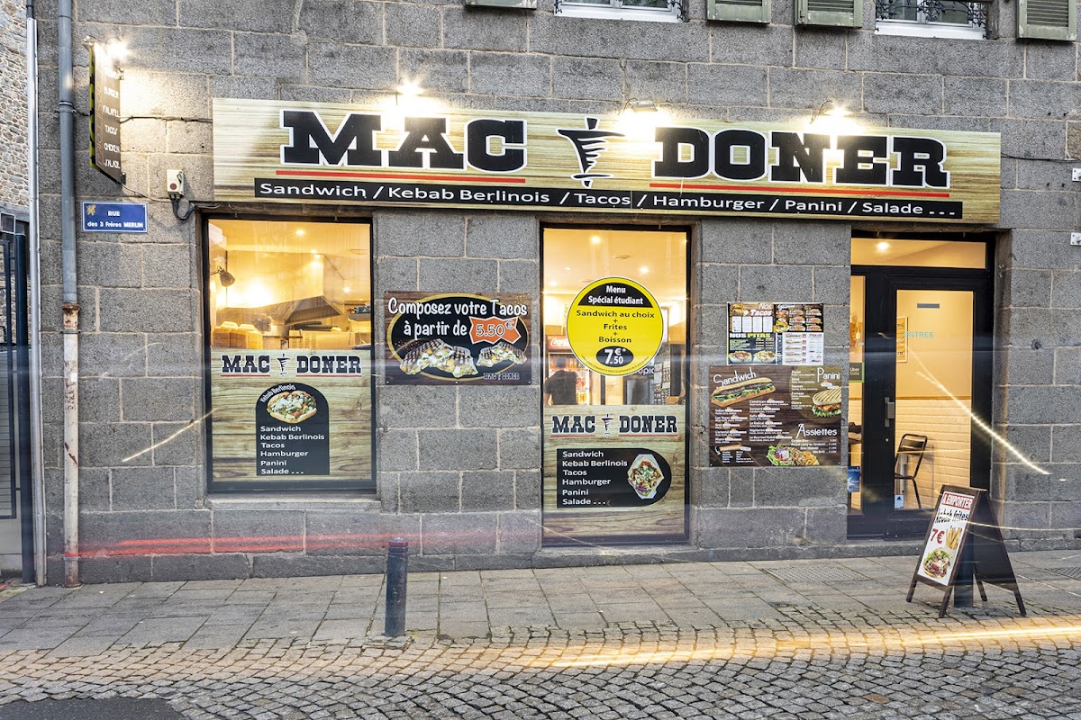 Mac doner Kebab et Tacos