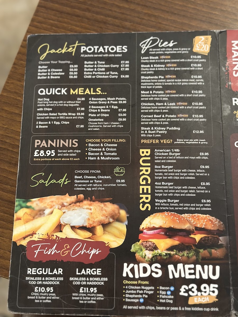 Pie Palace Photo Menu 9