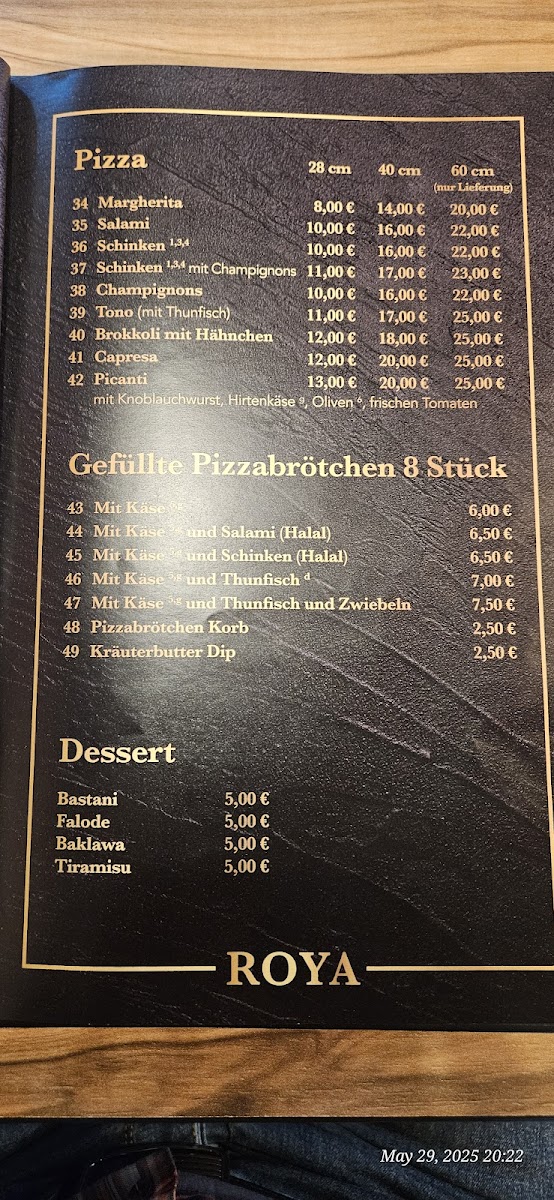 Roya Kebab Haus Paderborn Photo Menu 6