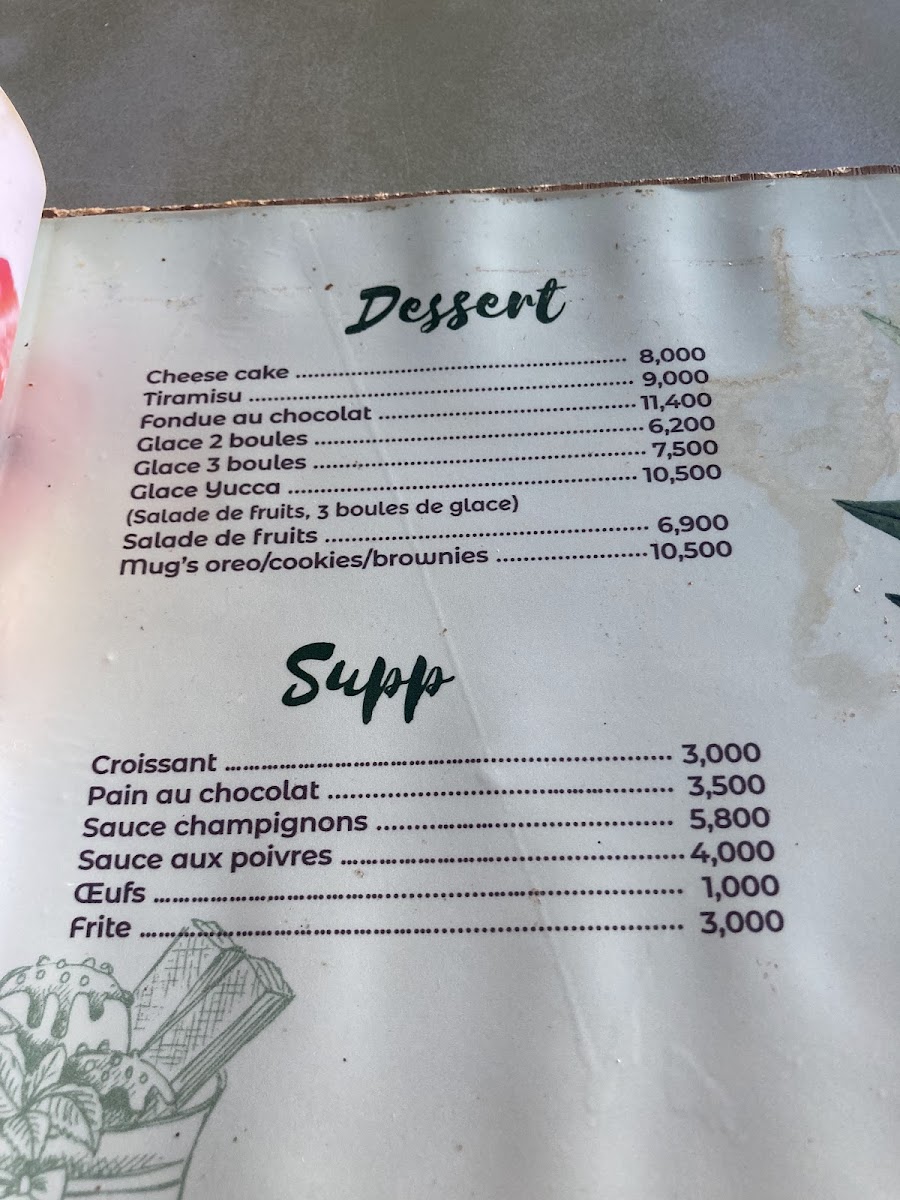 yucca coffee shop Photo Menu 2
