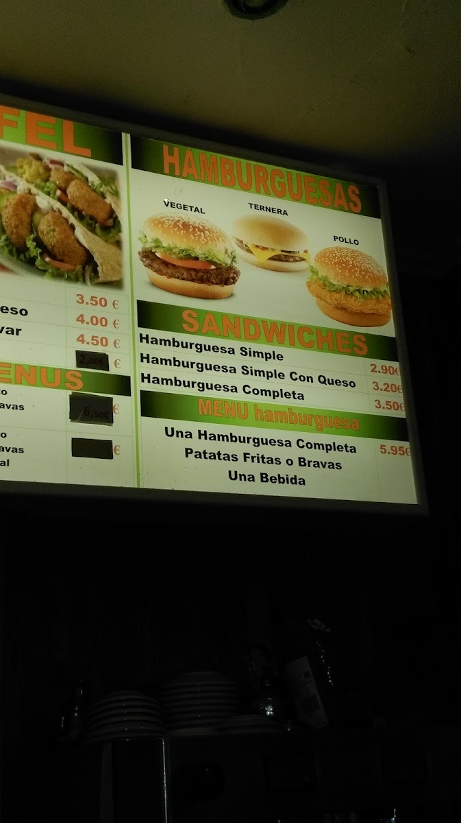 Líbano Snack Photo Menu 6