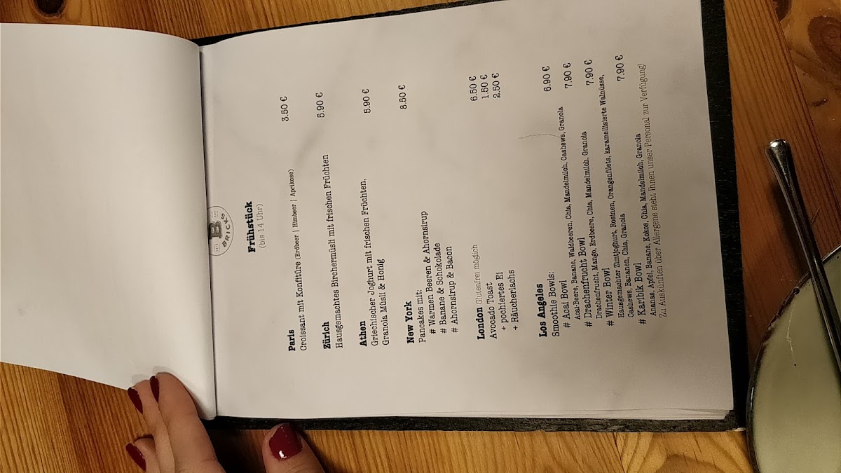 Bricks Café & Bar - Augsburg Photo Menu 5