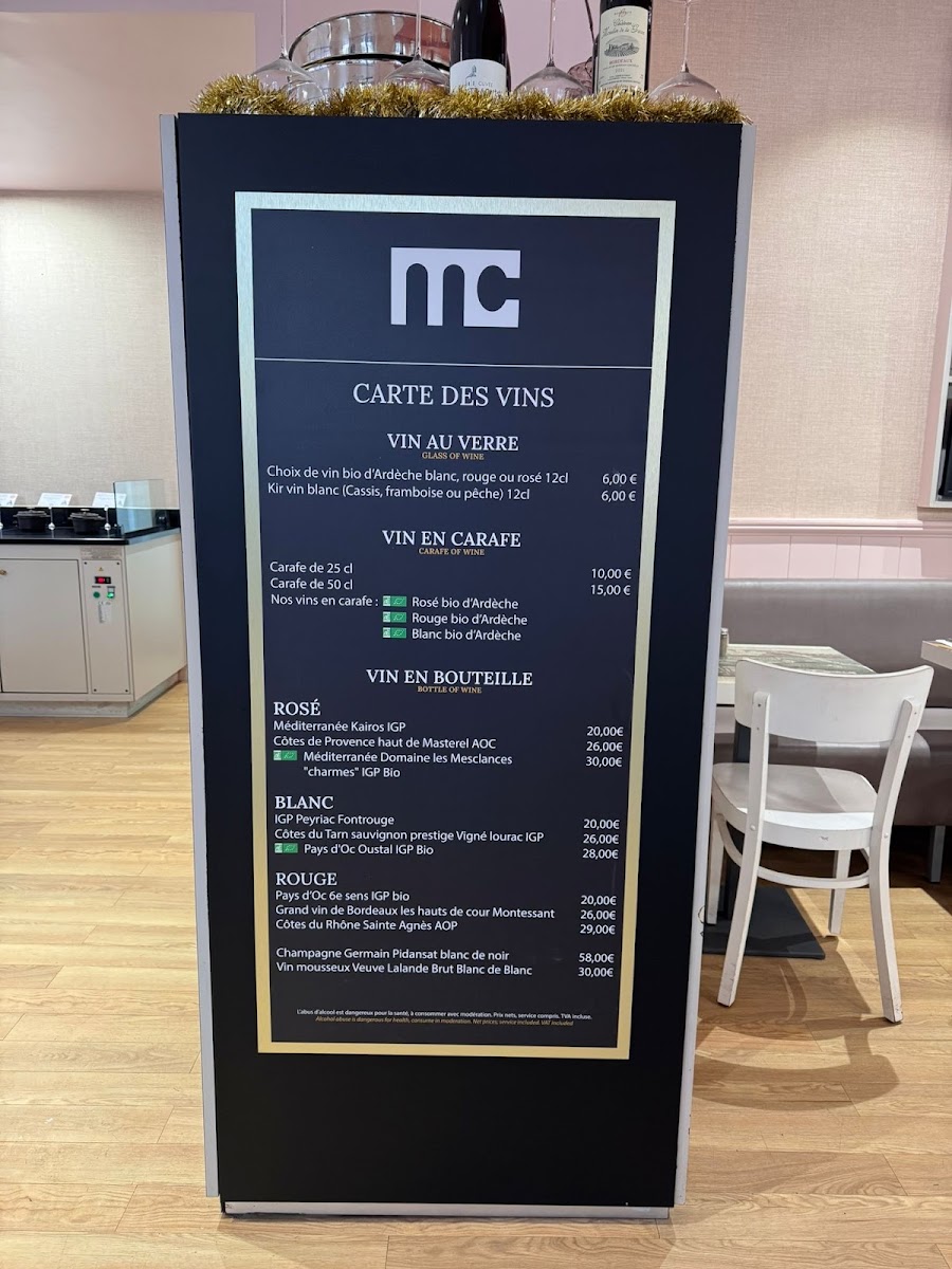 Monument Café Versailles Photo Menu 4