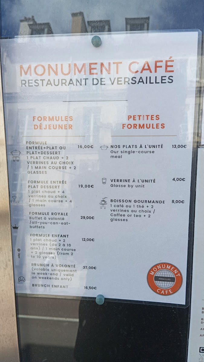 Monument Café Versailles Photo Menu 5